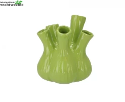 Aglio Vaas Shiny Apple Green 17x20cm