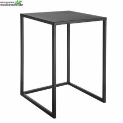 Bijzettafel Goa L30b30h42cm Zwart