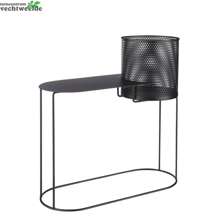 Bijzettafel Marne L58b23h58cm Zwart 3 Bijzettafel Marne L58b23h58cm Zwart