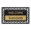 HAMAT Impala Welcome/Goodbye Kokosmat - 75x45cm - Naturel/Zwart - Deurmat -Huisdecoratie Winkel impala welcome goodbye kokosmat 75x45cm naturel zwart deurmat 1
