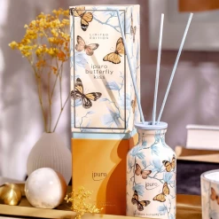 Ipuro Geurdiffuser Butterfly Kiss 240ml - Geurstokjes -Huisdecoratie Winkel ipuro geurdiffuser butterfly kiss 240ml geurstokjes 3