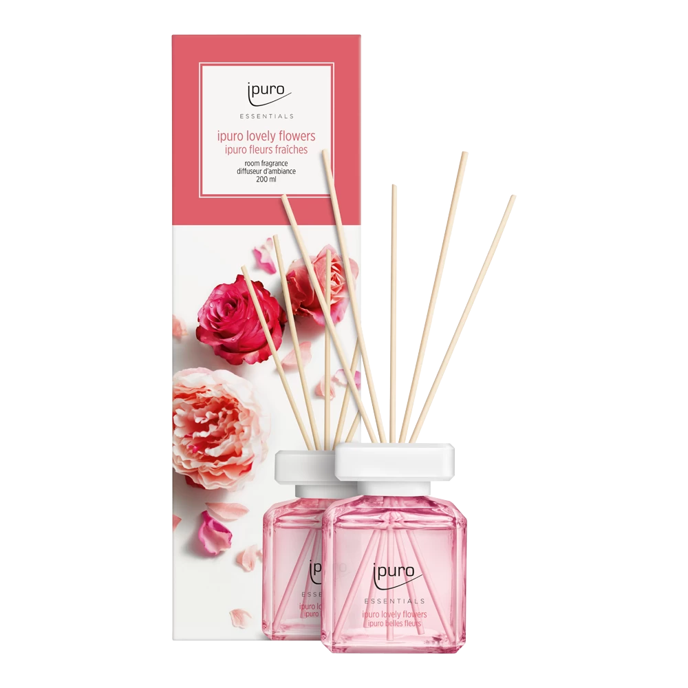 Ipuro Lovely Flowers 200ml - Geurstokjes 3 Ipuro Lovely Flowers 200ml - Geurstokjes