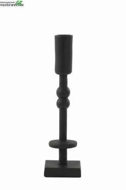 Kandelaar Kabira L6b6h23cm Zwart