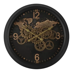 Klok Carta Zwart U00f8 60 Cm - Wandklok