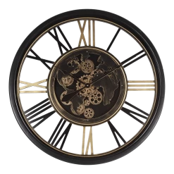 Klok Lancashire Zwart U00f8 80 Cm - Wandklok