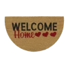 HAMAT Kokosmat Ruco Welcome Home Halfrond - 75x45cm - Naturel - Deurmat 1 HAMAT Kokosmat Ruco Welcome Home Halfrond - 75x45cm - Naturel - Deurmat -Huisdecoratie Winkel kokosmat ruco welcome home halfrond 75x45cm naturel deurmat 1