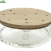 Kom Glas Hout Deksel D25h9cm Helder -Huisdecoratie Winkel kom glas hout deksel d25h9cm helder 1181x944 62077ebf744f0 l