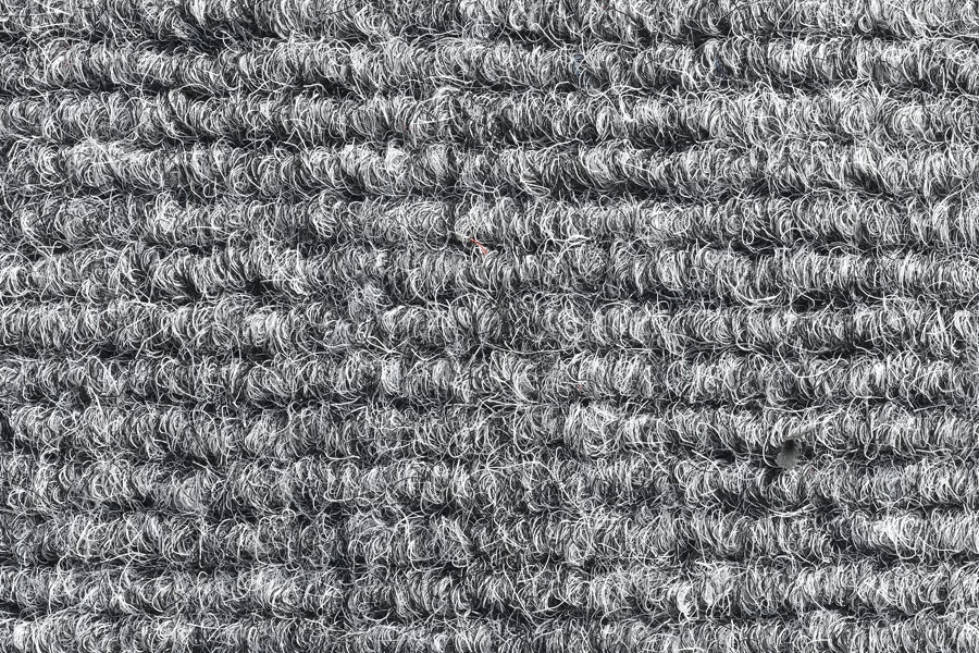 Mega Ribmat - 80x50cm - Lichtgrijs - Deurmat 4 Mega Ribmat - 80x50cm - Lichtgrijs - Deurmat - Afbeelding 2