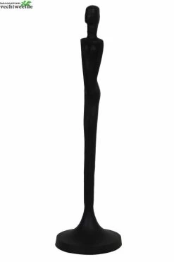 Ornament Emake L14b14h51cm Zwart