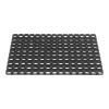 HAMAT Rubbere Ringmat Domino - 80x50cm - Zwart - Deurmat -Huisdecoratie Winkel rubbere ringmat domino 80x50cm zwart deurmat 1