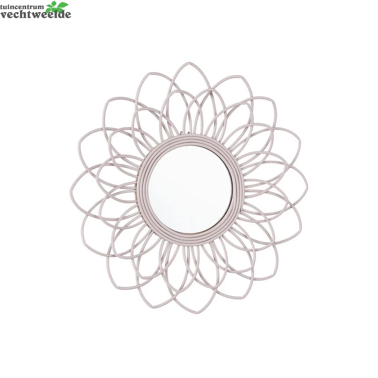 Spiegel Roze D39 H4cm. 3 Spiegel Roze D39 H4cm.