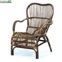 STOEL BANDUNG SPIDER BRUIN 67X80H86CM