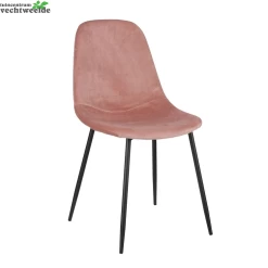 Stoel Corby L53b44h80cm Donkerroze