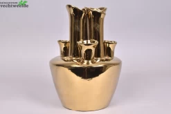 TUBA VAAS SHINY GOLD 22X22X30CM