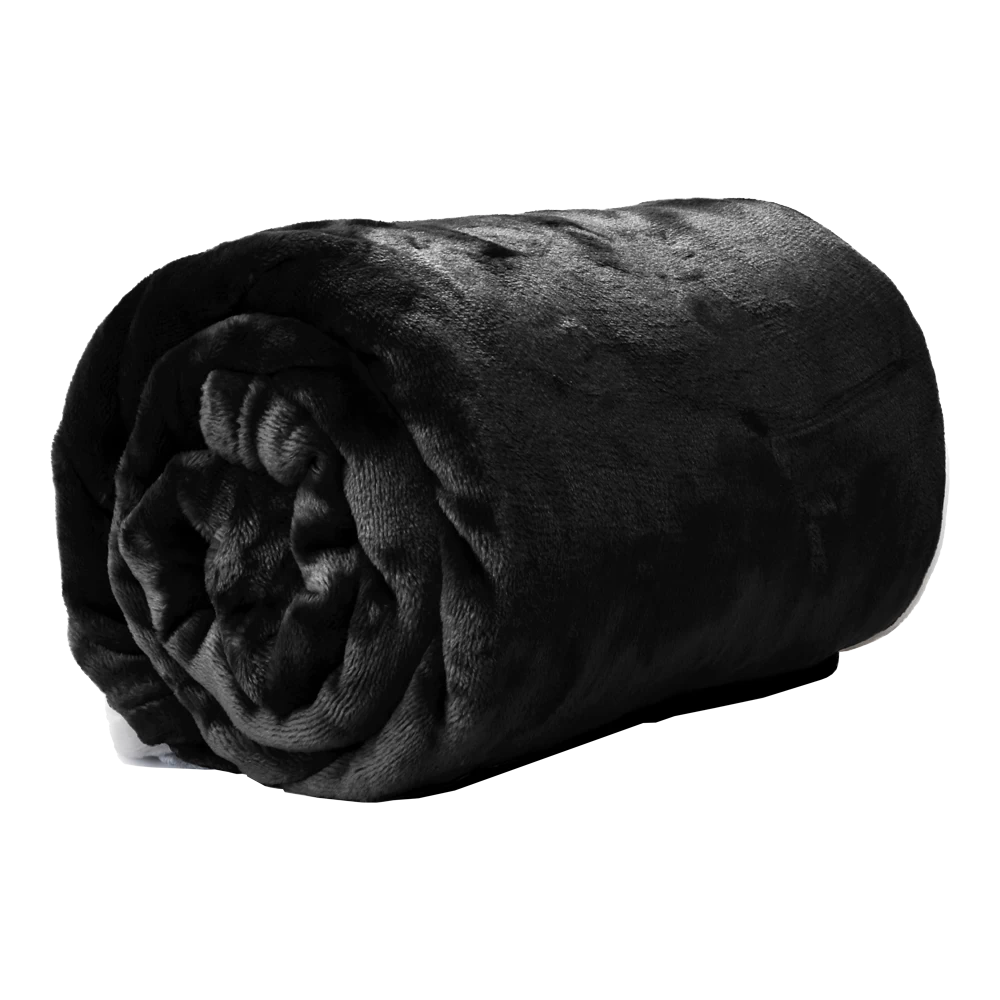 Unique Living Plaid Enzo - 130x180cm - Black 3 Unique Living Plaid Enzo - 130x180cm - Black