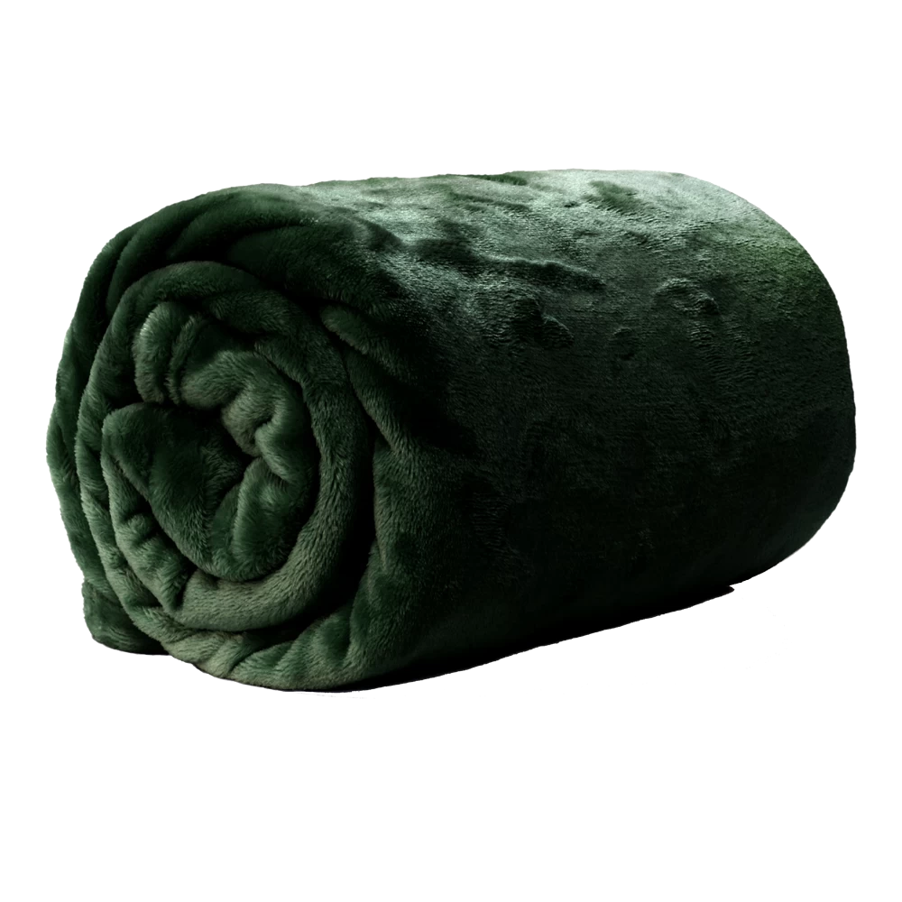 Unique Living Plaid Enzo - 130x180cm - Dark Green 3 Unique Living Plaid Enzo - 130x180cm - Dark Green