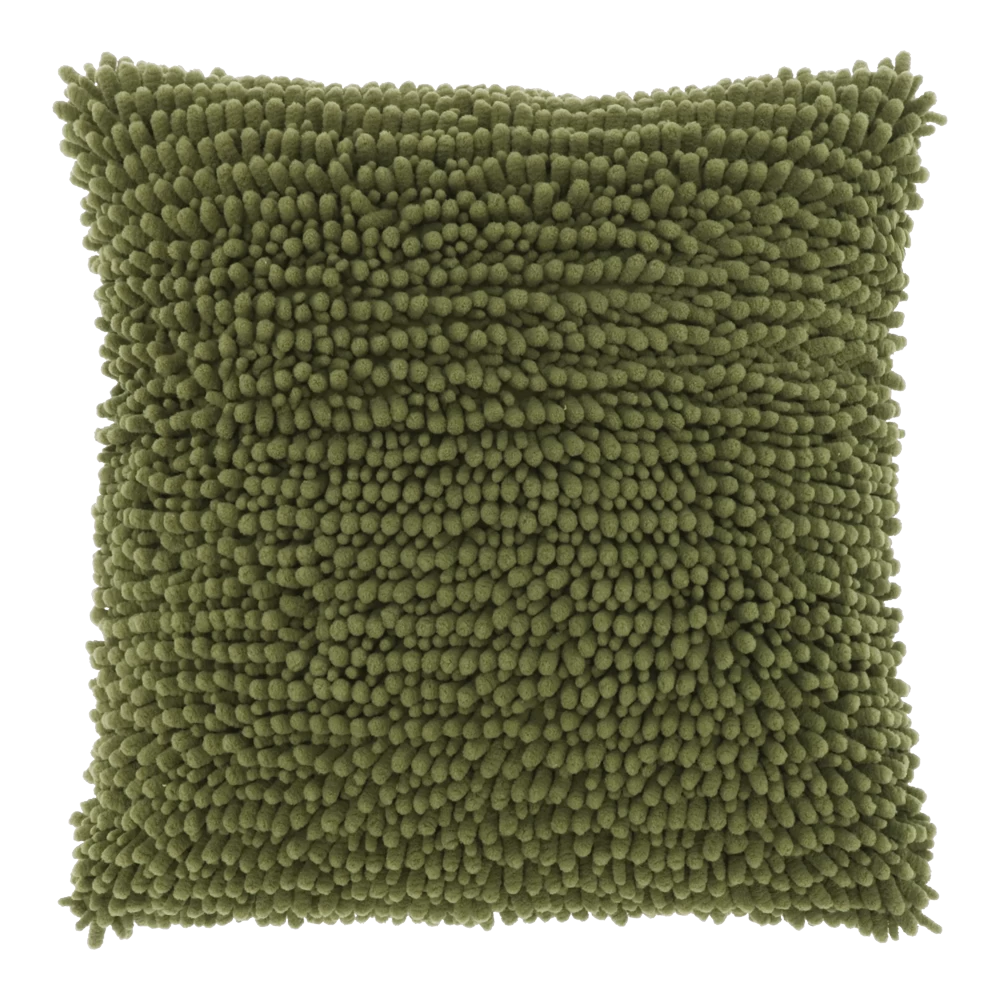 Unique Living Sierkussen Bo - 45x45cm - Olive Green 3 Unique Living Sierkussen Bo - 45x45cm - Olive Green