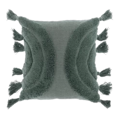 Unique Living Sierkussen Brody - 45x45cm - Laurel Green