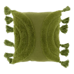 Unique Living Sierkussen Brody - 45x45cm - Olive Green