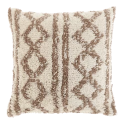 Unique Living Sierkussen Elliot - 45x45cm - Coconut