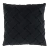 Unique Living Sierkussen Viktor - 45x45cm - Black -Huisdecoratie Winkel unique living sierkussen viktor 45x45cm black polyester 1 2
