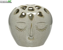 Decoris Vaas Aardewerk L19b12h17cm