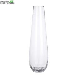 Vaas Aubrie D26h85cm Transparant