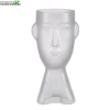 Vaas Gezicht D16h32cm Frosted -Huisdecoratie Winkel vaas gezicht d16h32cm frosted 900x900 6347c80494831 l