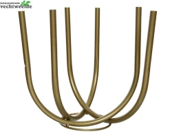 Decoris Vaas Ijzer L30b30h30cm Goud
