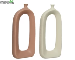 Decoris Vaas Keramiek L6.8b15.7h36.6cm Per Stuk