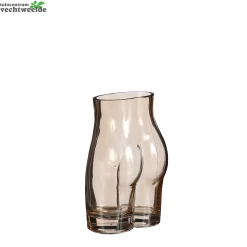 Vaas Silhouette L12b9h18cm Roze