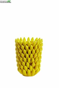 Vaas Zita D25.5h34cm Geel