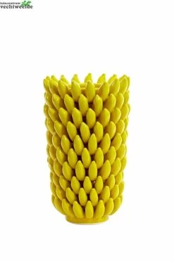 Vaas Zita D25h45cm Geel