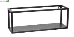 Wandrek L40b12.5h15cm Zwart