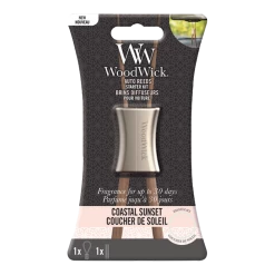 Woodwick Auto Reed Starter Kit Coastal Sunset - Auto Parfum