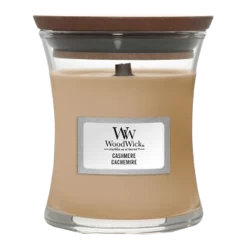 Woodwick Cashmere Medium Candle - Geurkaars