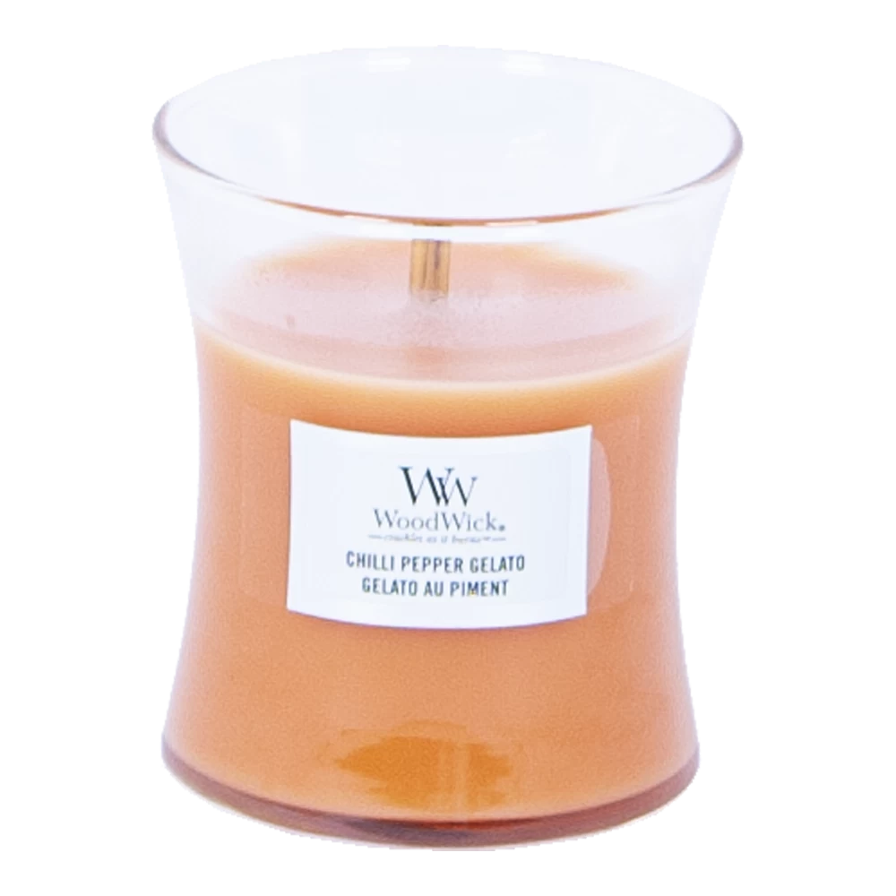 Woodwick Chili Pepper Gelato Mini Candle - Geurkaars 4 Woodwick Chili Pepper Gelato Mini Candle - Geurkaars - Afbeelding 2