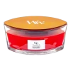 Woodwick Crimson Berries Ellipse Candle - Geurkaars -Huisdecoratie Winkel woodwick crimson berries l candle geurskaars 1 5