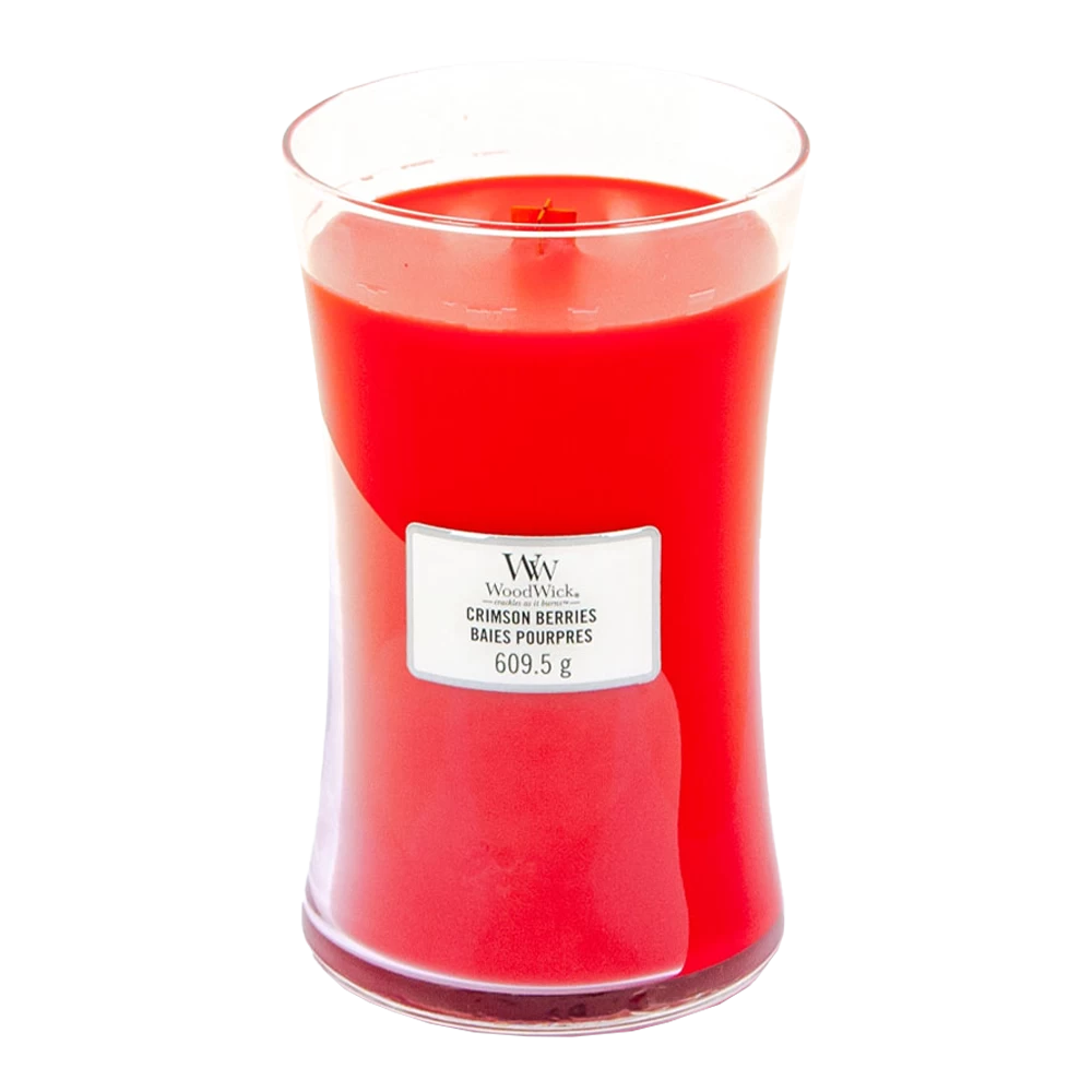 Woodwick Crimson Berries Large Candle - Geurkaars 4 Woodwick Crimson Berries Large Candle - Geurkaars - Afbeelding 2