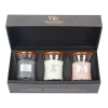 Woodwick Deluxe Gift Set 3 Mini Jar Floral - Geurkaars -Huisdecoratie Winkel woodwick deluxe gift set 3 mini jar floral geurkaars 1
