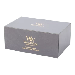 Woodwick Deluxe Gift Set Ellipse Candle Fireside - Geurkaars -Huisdecoratie Winkel woodwick deluxe gift set ellipse candle fireside geurkaars 3