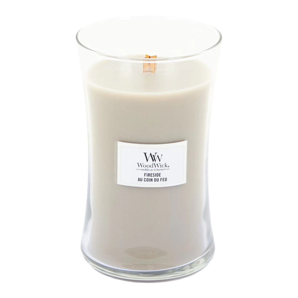 Woodwick Fireside Large Candle - Geurkaars 4 Woodwick Fireside Large Candle - Geurkaars - Afbeelding 2
