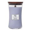 Woodwick Lavender Spa Large Candle - Geurkaars -Huisdecoratie Winkel woodwick lavender spa large candle geurskaars 1