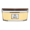 Woodwick Lemongrass & Lily Ellipse Candle - Geurkaars -Huisdecoratie Winkel woodwick lemongrass lily l candle geurskaars 1