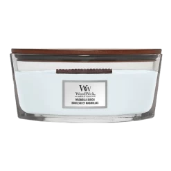 Woodwick Magnolia Birch Ellipse Candle - Geurkaars