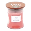 Woodwick Melon & Pink Quartz Mini Candle - Geurkaars -Huisdecoratie Winkel woodwick melon pink quartz mini candle geurskaars 1 3