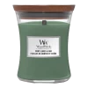 Woodwick Mint Leaves & Oak Medium Candle - Geurkaars 2 Woodwick Mint Leaves & Oak Medium Candle - Geurkaars -Huisdecoratie Winkel woodwick mint leaves oak medium candle geurkaars 1