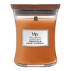 Woodwick Pumpkin Praline Medium Candle - Geurkaars -Huisdecoratie Winkel woodwick pumpkin praline medium candle geurkaars 1
