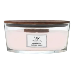 Woodwick Sheer Tuberose Ellipse Candle - Geurkaars