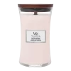 Woodwick Sheer Tuberose Large Candle - Geurkaars -Huisdecoratie Winkel woodwick sheer tuberose large candle geurkaars 1
